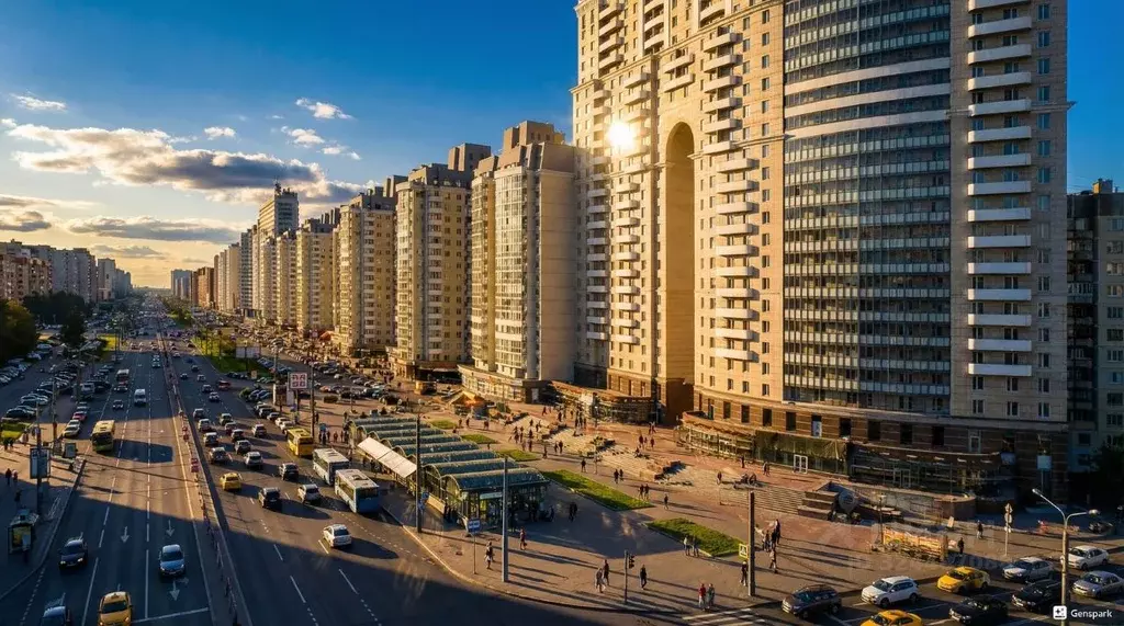 1-к кв. Санкт-Петербург Комендантский просп., 13к1 (40.2 м) - Фото 1