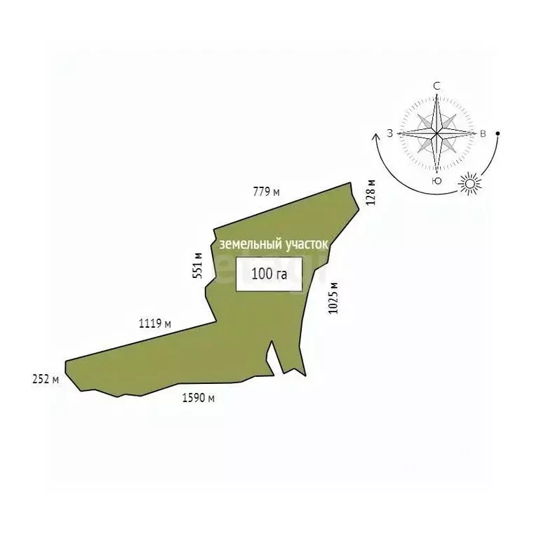 Участок в Красноярский край, Балахтинско-Новоселовский округ, пос. ... - Фото 2