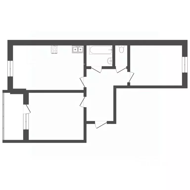 1-к кв. Тюменская область, Тюмень Метелева мкр, ул. Метелевская, 2 ... - Фото 1