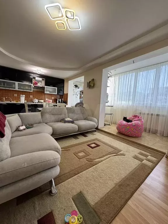 3-к. квартира, 84 м, 8/9 эт. - Фото 1