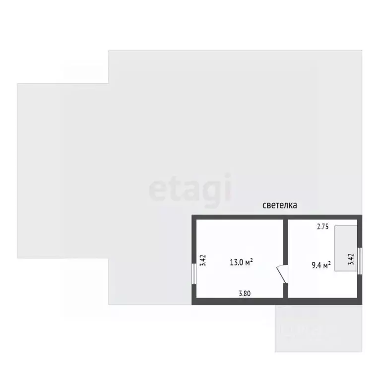 Дом в Кемеровская область, Кемерово Проходная ул. (73 м) - Фото 2