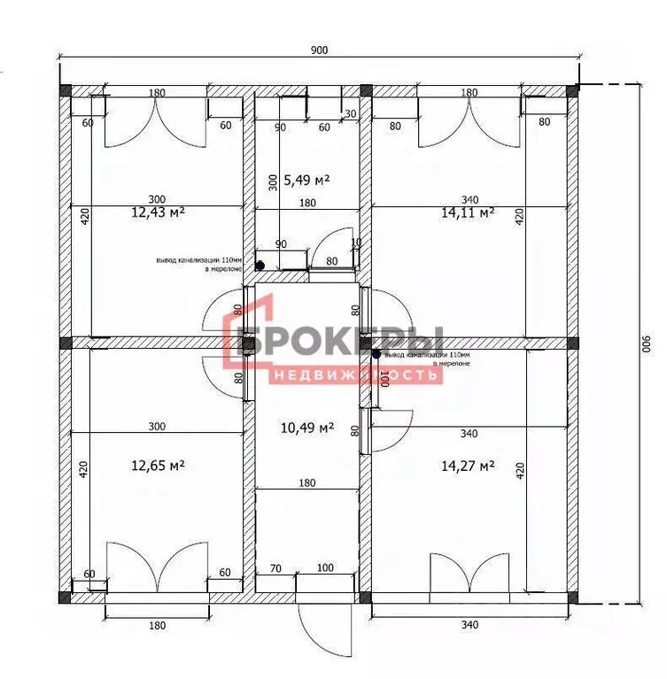 Дом в Севастополь ш. Монастырское, 132/10 (81 м) - Фото 1