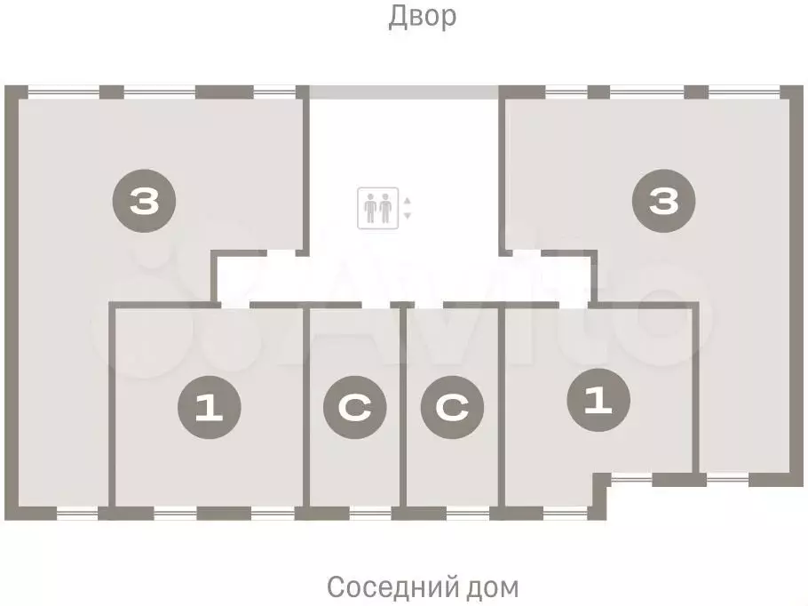 Квартира-студия, 21,6 м, 3/23 эт. - Фото 1