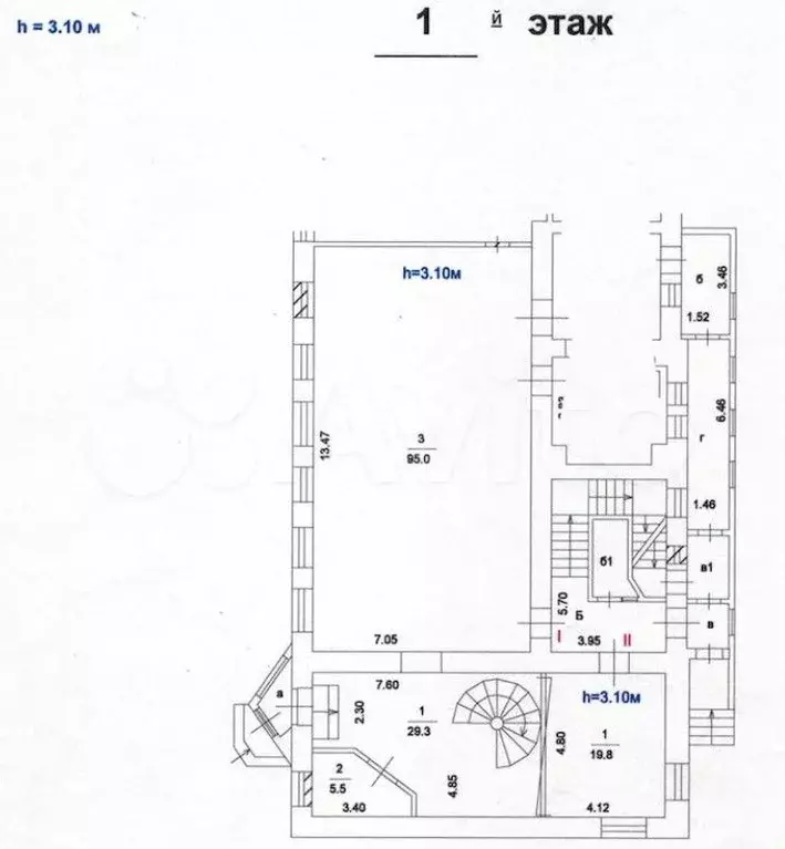 Продажа помещения свободного назначения 667 м2 - Фото 1