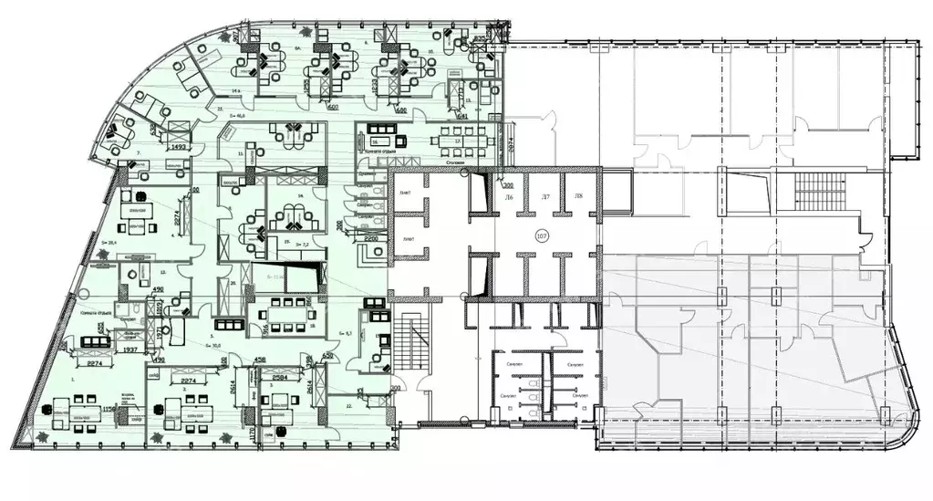Офис в Москва ул. Наметкина, 12А (658 м) - Фото 1