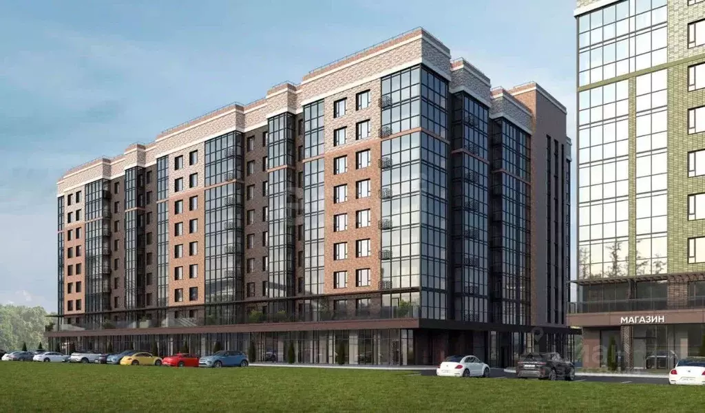 1-к кв. Татарстан, Казань Родины мкр,  (32.82 м) - Фото 2