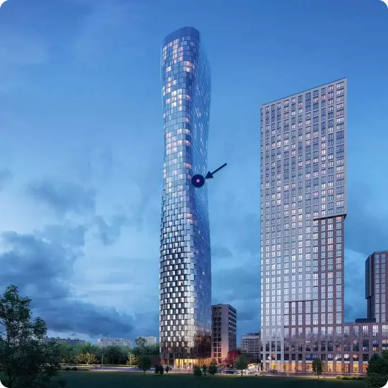 2-к кв. Москва Багратионовский проезд, вл5 (36.5 м) - Фото 0