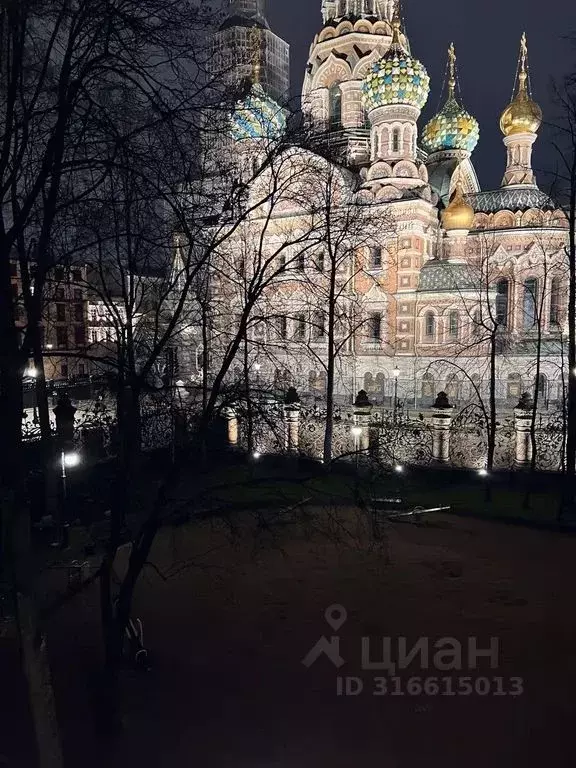 2-к кв. Санкт-Петербург наб. Канала Грибоедова, 2бБ (53.0 м) - Фото 0