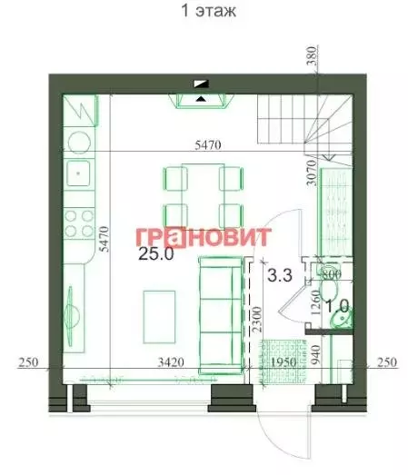 2-комнатная квартира: посёлок Элитный, микрорайон Берёзки, 167 (54 м) - Фото 0