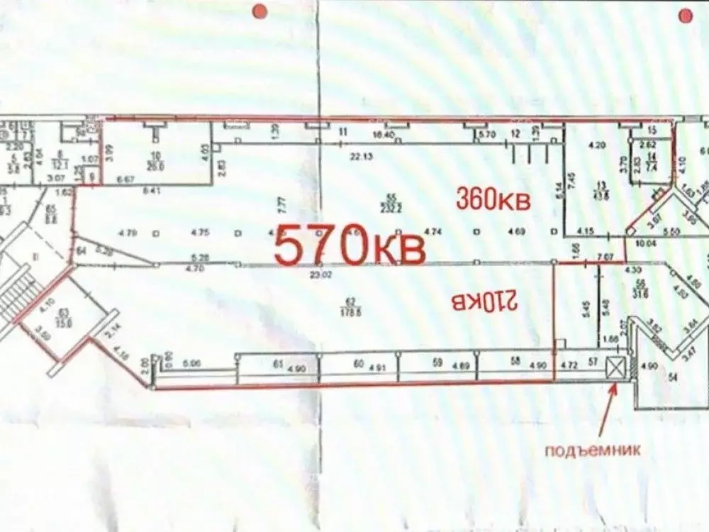 Помещение свободного назначения в Москва Большая Семеновская ул., 49А ... - Фото 2