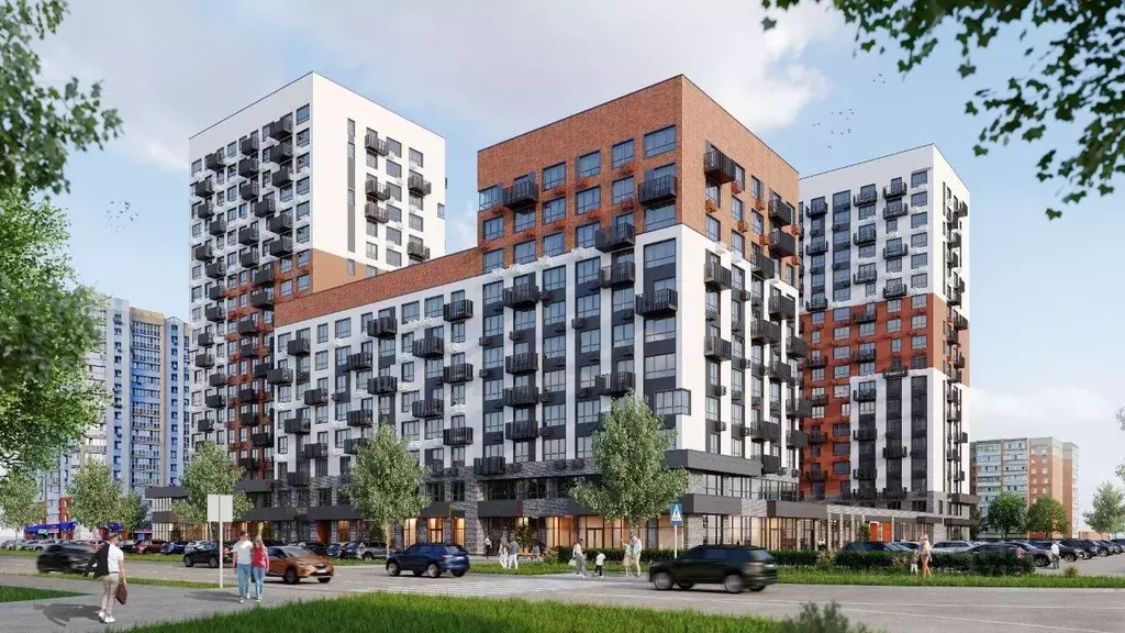 2-к кв. Пензенская область, Пенза Арбери жилой комплекс (66.37 м) - Фото 2