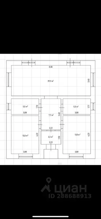 Коттедж в Тюменская область, Тюмень Лето-Парк кп, 354 (85 м) - Фото 1