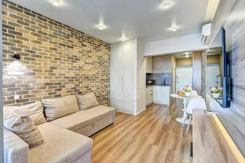Квартира-студия, 34 м, 19/22 эт. - Фото 0