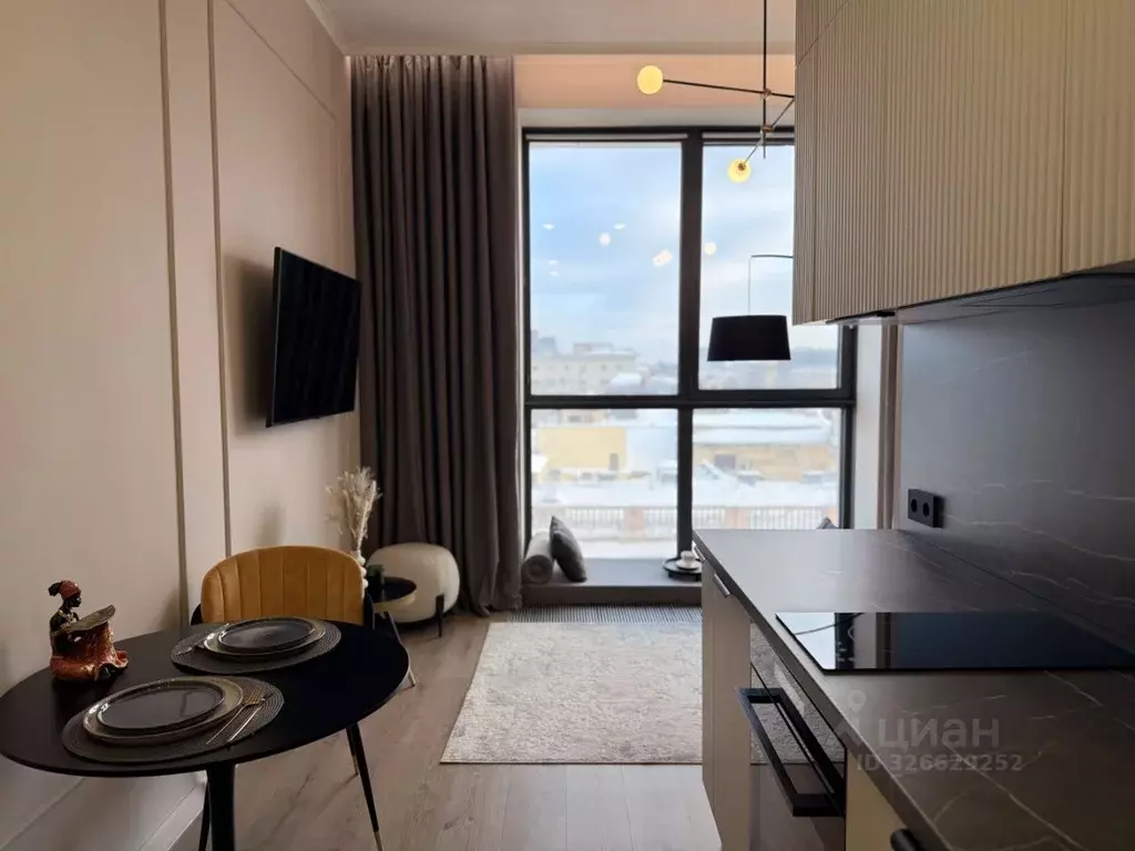 Студия Москва Ленинградский просп., 34А (29.0 м) - Фото 1