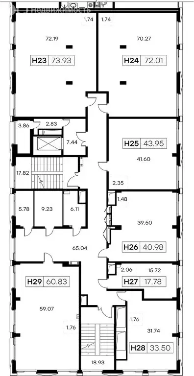 Офис (73.93 м) - Фото 2