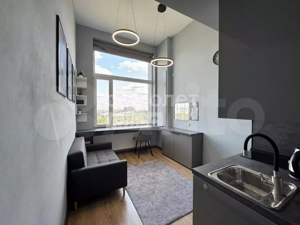 Апартаменты-студия, 25,5 м, 10/12 эт. - Фото 0