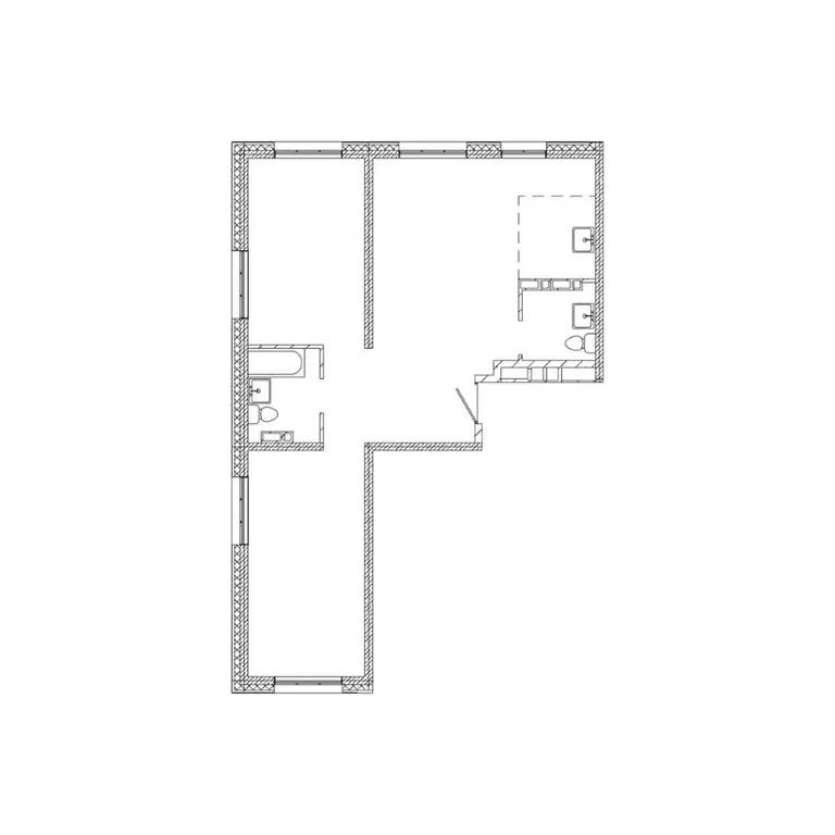 2-к кв. Приморский край, Владивосток Посейдония жилой комплекс, 3 ... - Фото 1