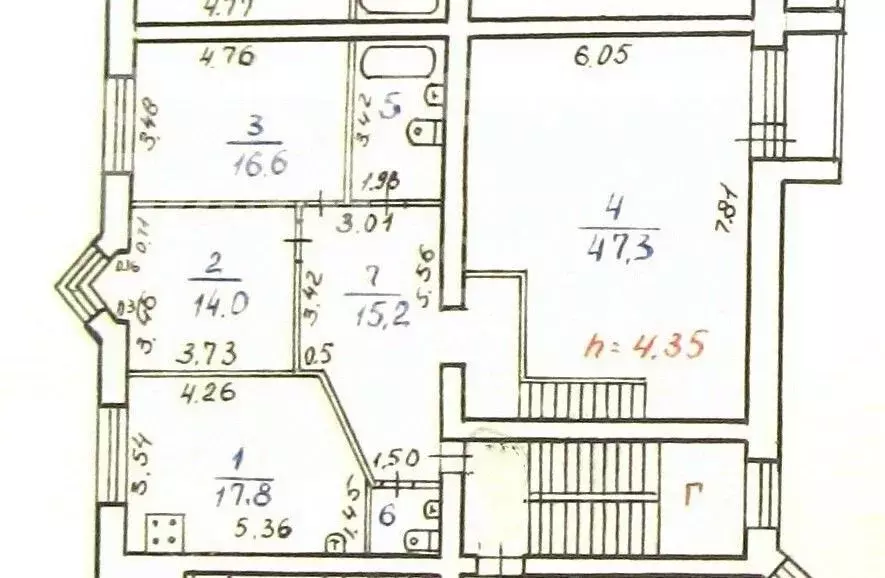 3-к кв. Коми, Сыктывкар Советская ул., 1 (119.0 м) - Фото 1