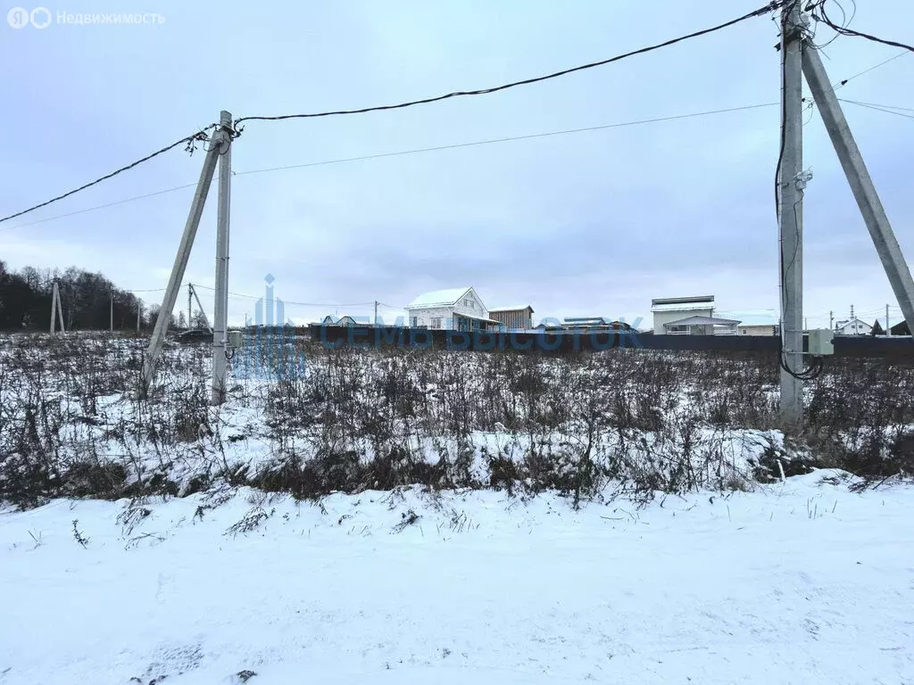 Участок в Московская область, городской округ Чехов, посёлок Васькино ... - Фото 0