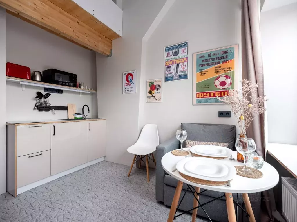 Студия Москва Ленинградский просп., 33А (18.0 м) - Фото 2