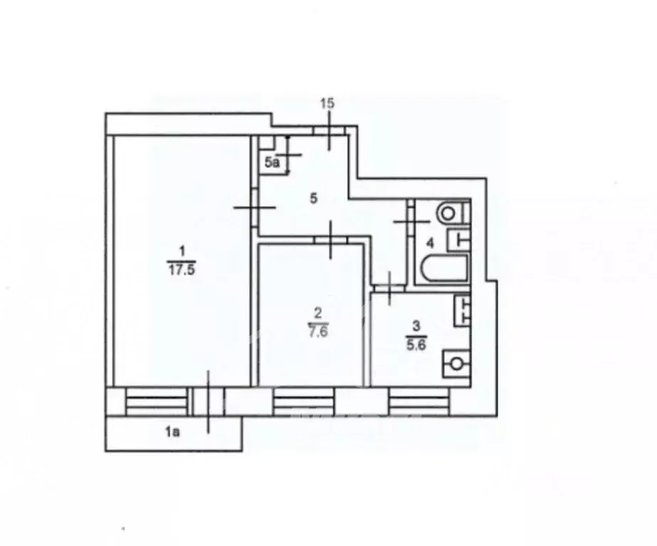 2-к кв. Москва Нижегородская ул., 9А (43.0 м) - Фото 1