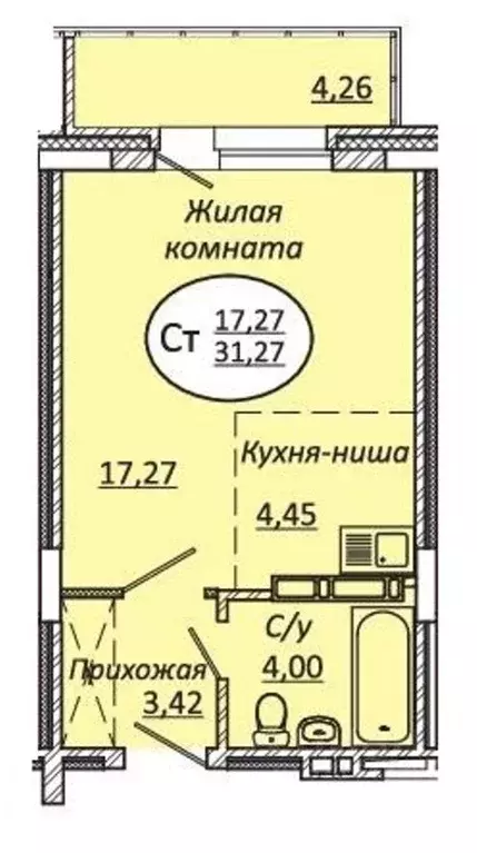 Студия Новосибирская область, Новосибирск ул. Авиастроителей, 18 ... - Фото 1