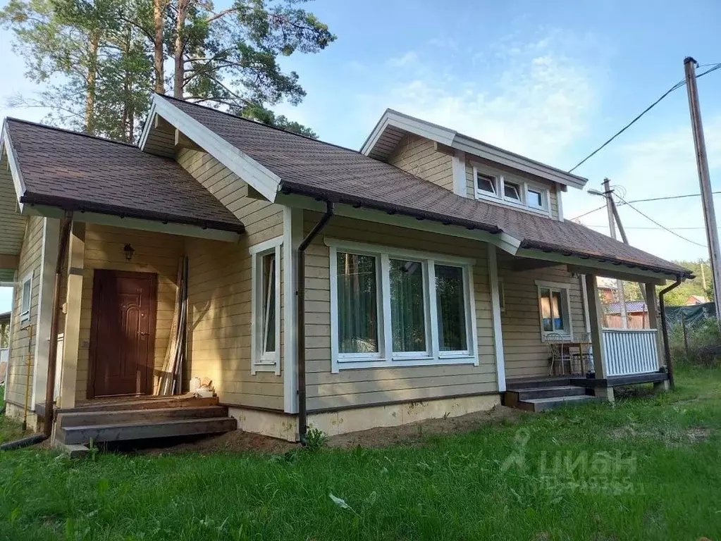 Дом в Ленинградская область, Выборгский район, Первомайское с/пос, ... - Фото 1