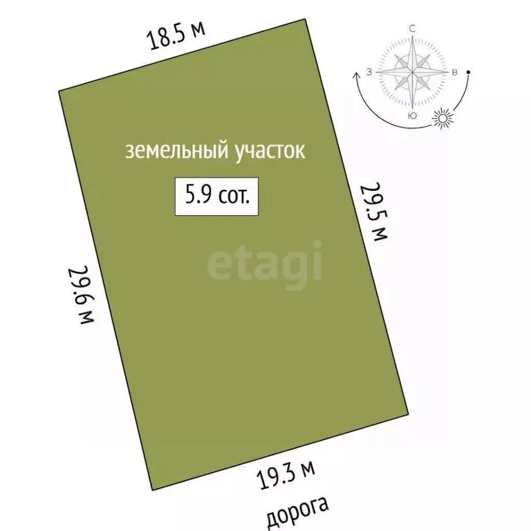 Дом в Тюменская область, Тюмень СОСН Янтарь тер., ул. Грибная (80 м) - Фото 1