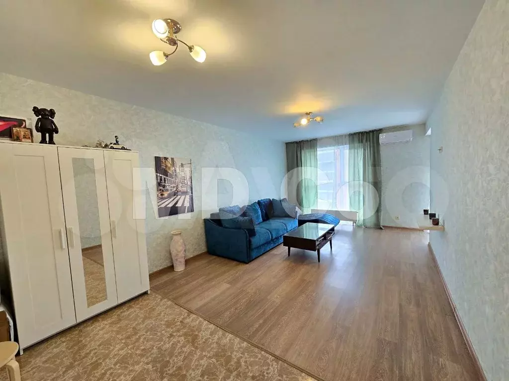1-к. квартира, 42,8 м, 15/17 эт. - Фото 1