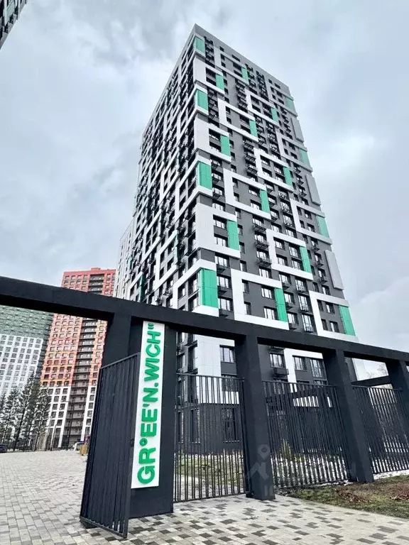 1-к кв. Башкортостан, Уфа Зеленая Роща жилрайон, Гринвич жилой ... - Фото 0