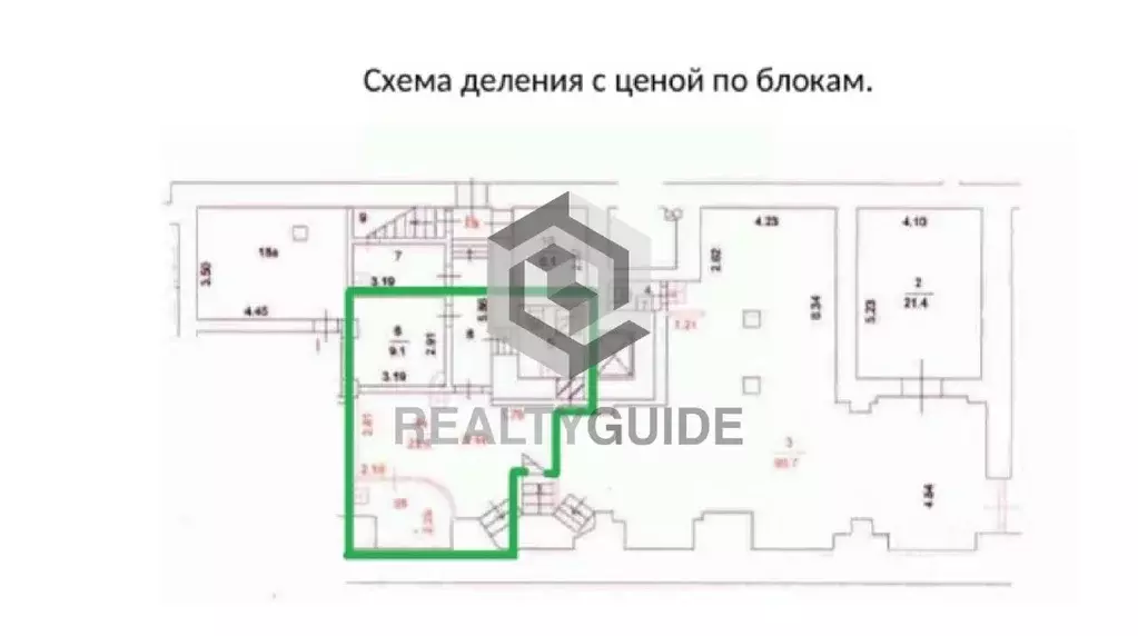 Помещение свободного назначения в Москва Гончарная ул., 38 (60 м) - Фото 1