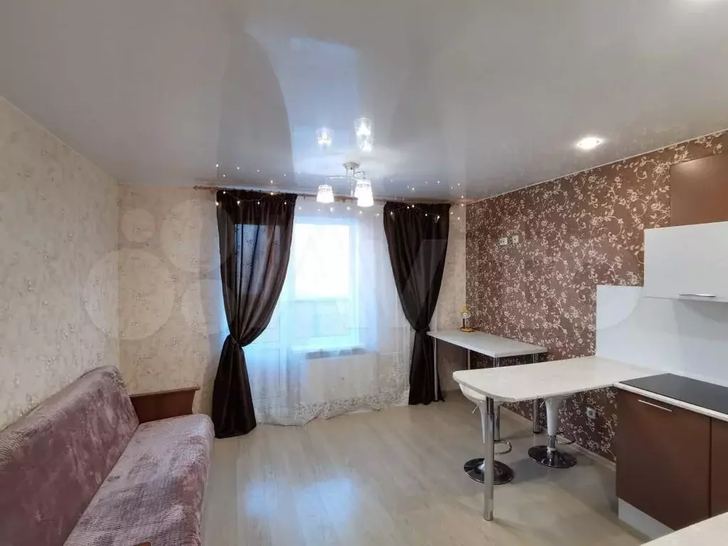 Квартира-студия, 27 м, 3/15 эт. - Фото 1