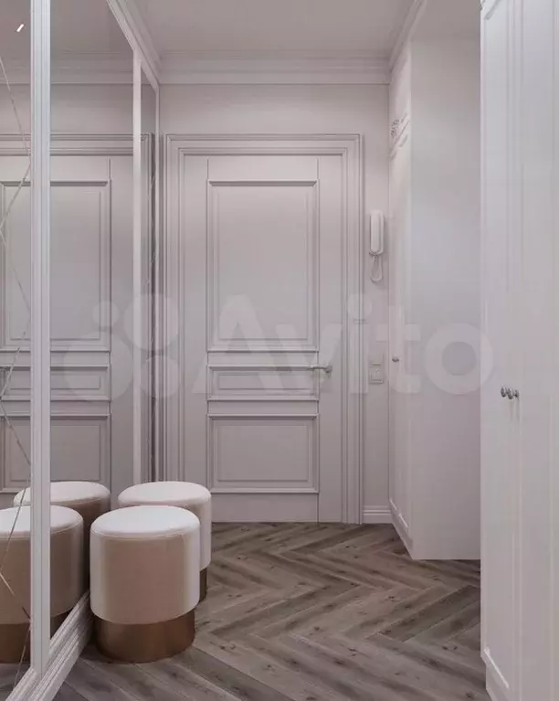 1-к. квартира, 53,5 м, 3/16 эт. - Фото 1