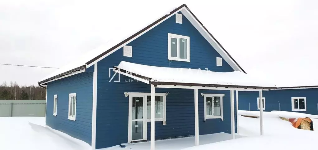 Дом в Калужская область, Совхоз Боровский с/пос, Волконское кп  (128 ... - Фото 1