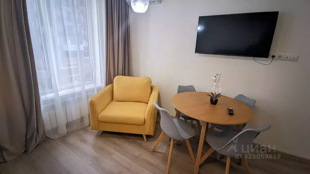 Студия Краснодарский край, Сочи ул. Искры, 66/9к1 (31.0 м) - Фото 1