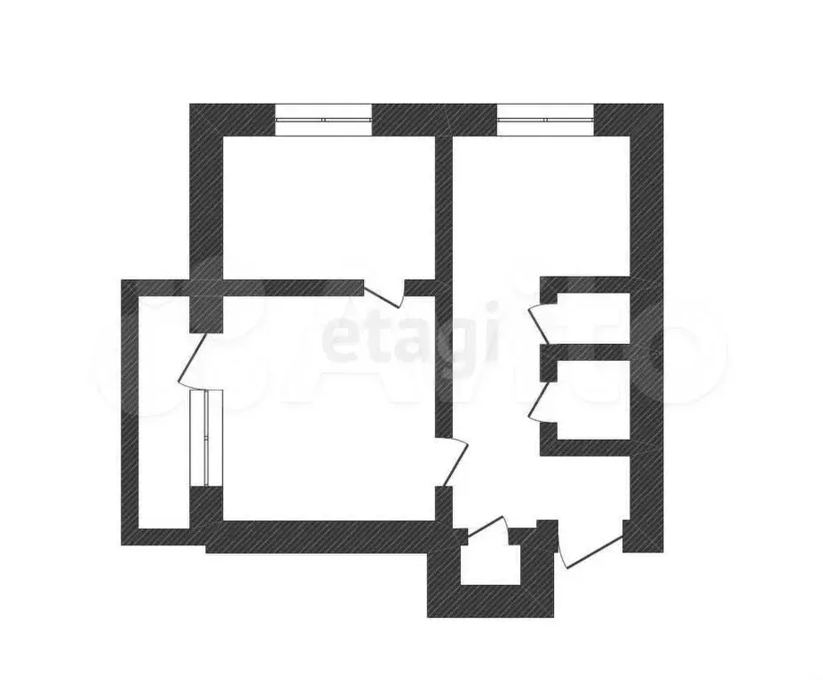 2-к. квартира, 46,1 м, 3/4 эт. - Фото 0