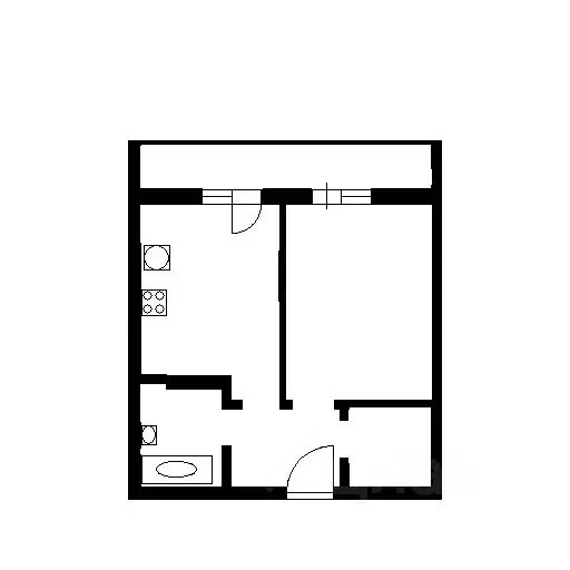 1-к кв. Крым, Евпатория просп. Победы, 89 (40.1 м) - Фото 2