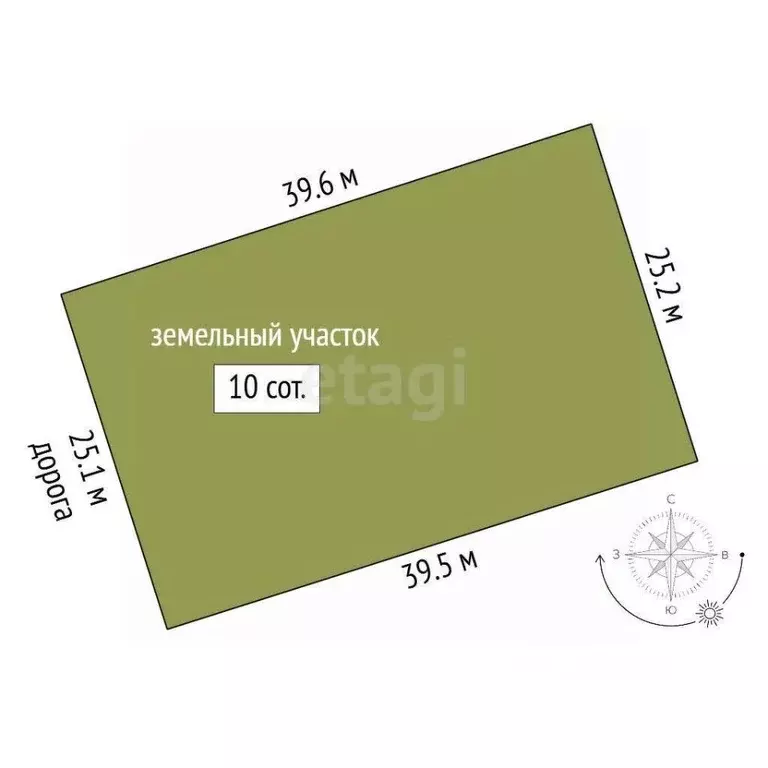 Участок в Московская область, Клин городской округ, Орлово СНТ, 13-й ... - Фото 1