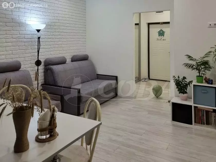 Квартира-студия: Тюмень, Краснооктябрьская улица, 16 (24.5 м) - Фото 1