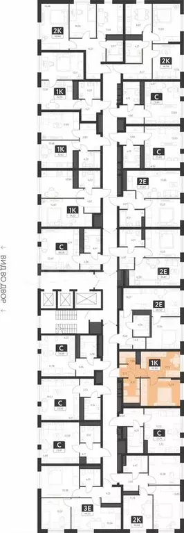 1-к. квартира, 33,9 м, 20/25 эт. - Фото 1