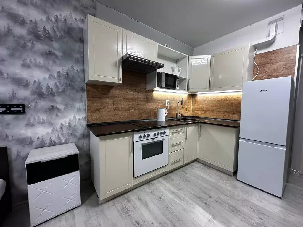 Студия Ленинградская область, Мурино Всеволожский район, ул. ... - Фото 1