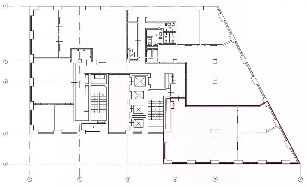 Офис в Москва ул. Можайский Вал, 8кС (1008 м) - Фото 2