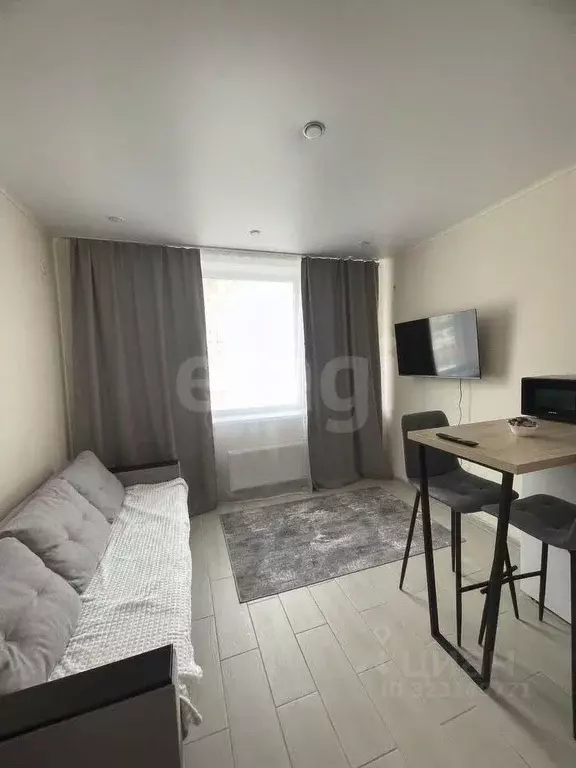 Студия Тюменская область, Тюмень ул. Андрея Кореневского, 11 (22.3 м) - Фото 1