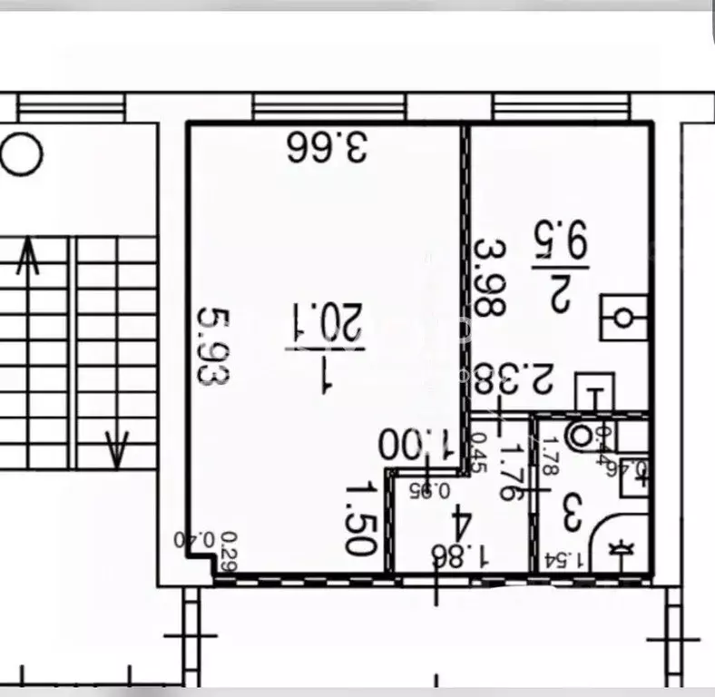 1-к кв. Москва Херсонская ул., 25 (34.8 м) - Фото 2