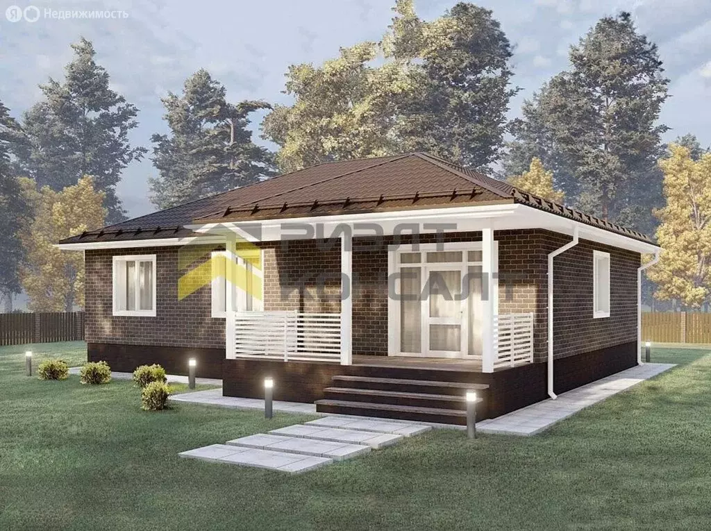 Дом в посёлок Омский, Центральная улица (92 м) - Фото 1
