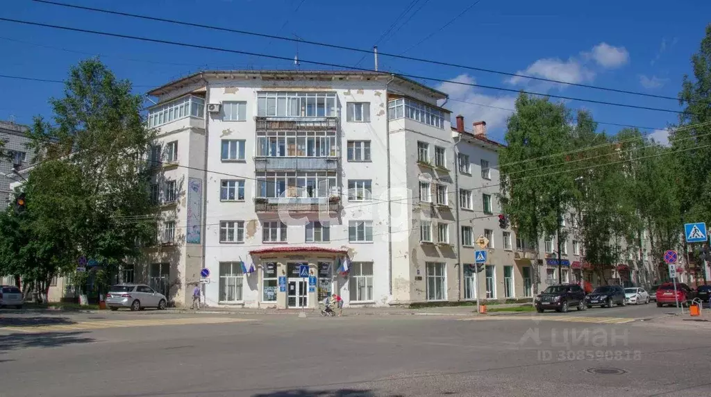 2-к кв. Коми, Сыктывкар Интернациональная ул., 106 (55.0 м) - Фото 0