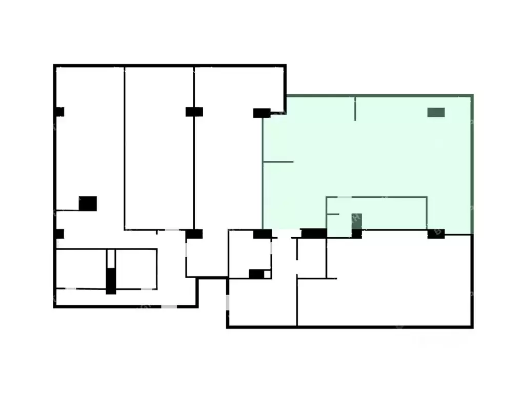 Офис в Москва наб. Пресненская, 6с2 (220 м) - Фото 2