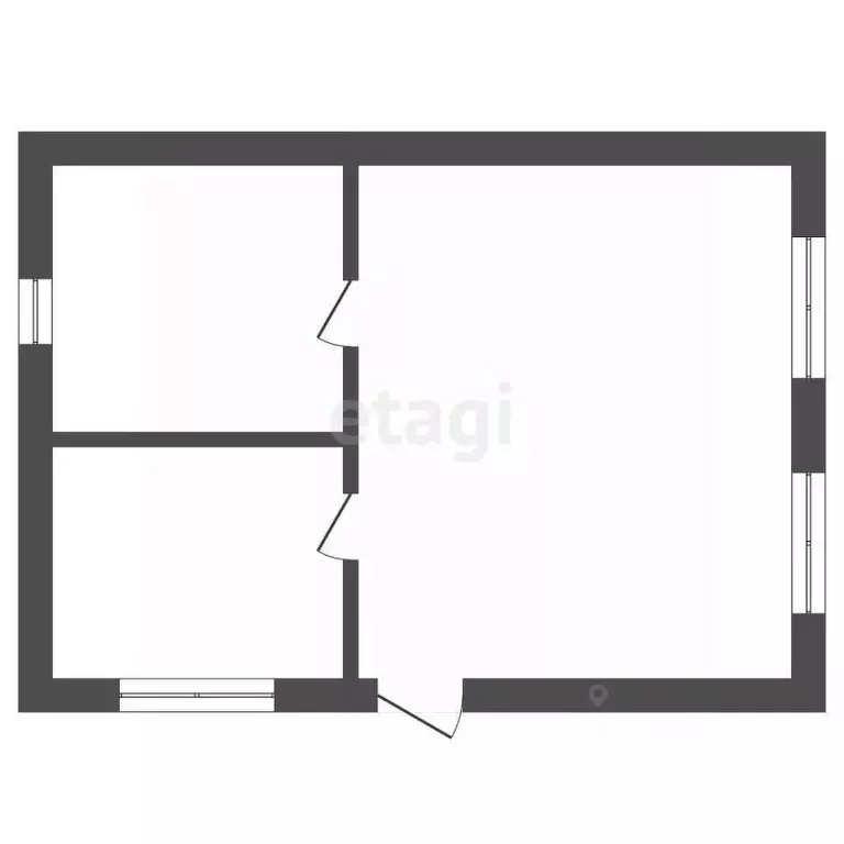 Дом в Томская область, Томский район, д. Барабинка Советская ул. (56 ... - Фото 2