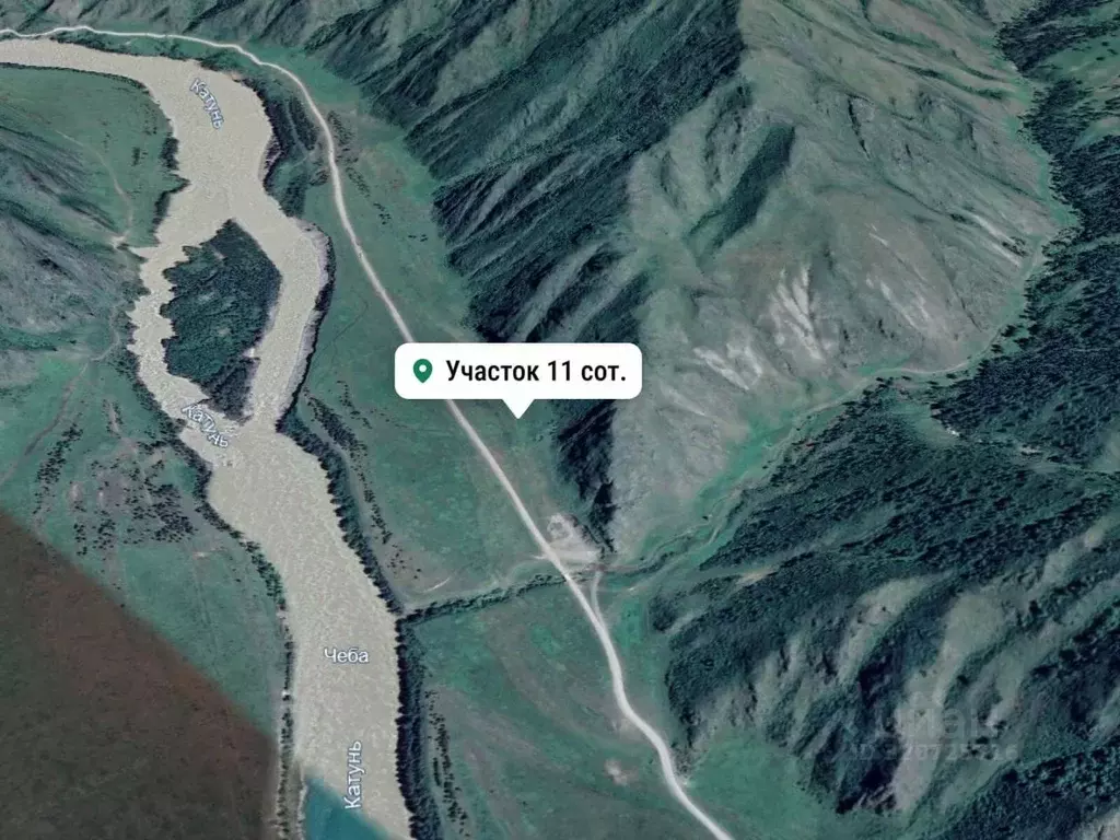 Участок в Алтай, Чемальский район, с. Еланда Новая ул. (11.1 сот.) - Фото 1