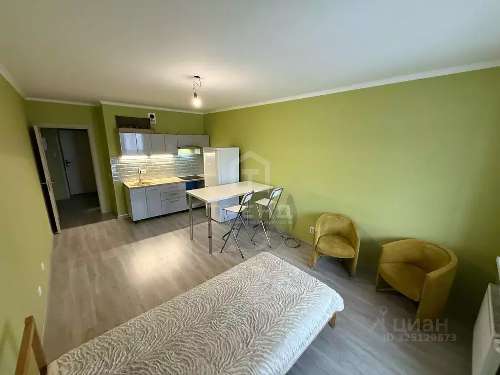 Студия Ленинградская область, Мурино Всеволожский район, ул. Шувалова, ... - Фото 2